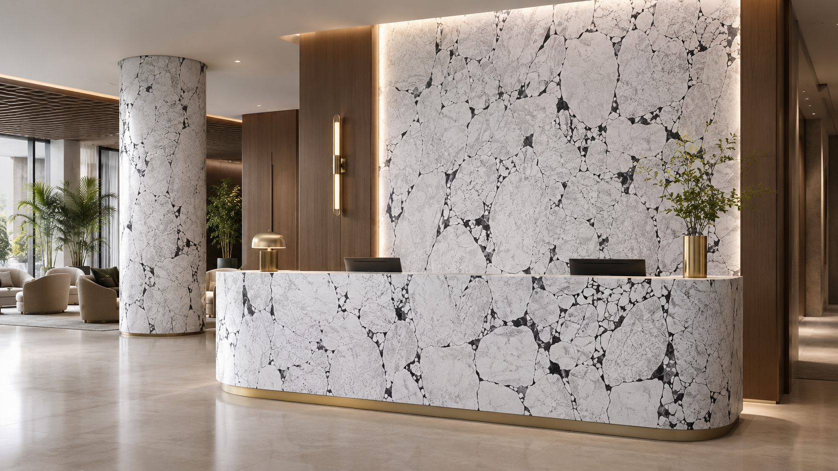 Calacatta Viola marble close-up